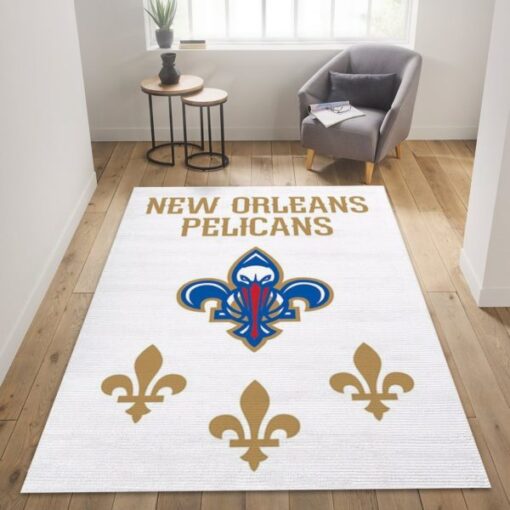 New Orleans Pelicans Fan Nba Living Room Carpet Rug Home Decor - Custom Size And Printing