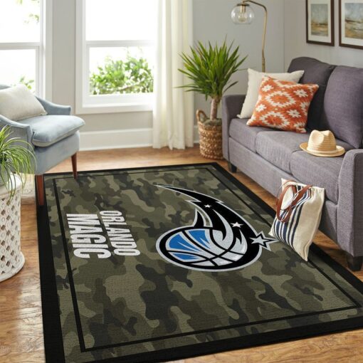 Orlando Magic Living Room Area Rug - Custom Size And Printing