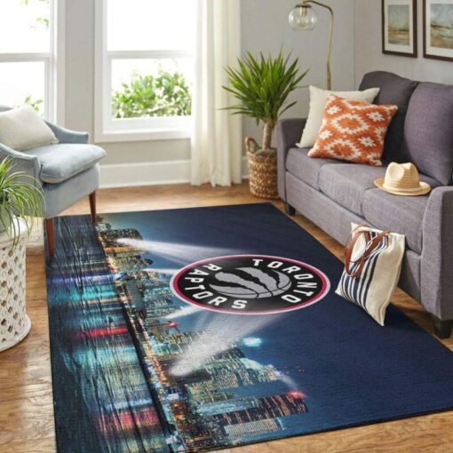 Toronto Raptors Living Room Area Rug - Custom Size And Printing