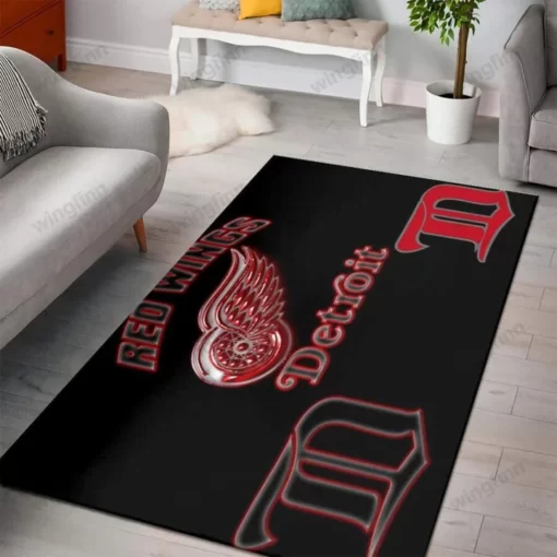 Phoenix Suns Area Rug Living Room Rug Home Decor Carpet - Custom Size And Printing