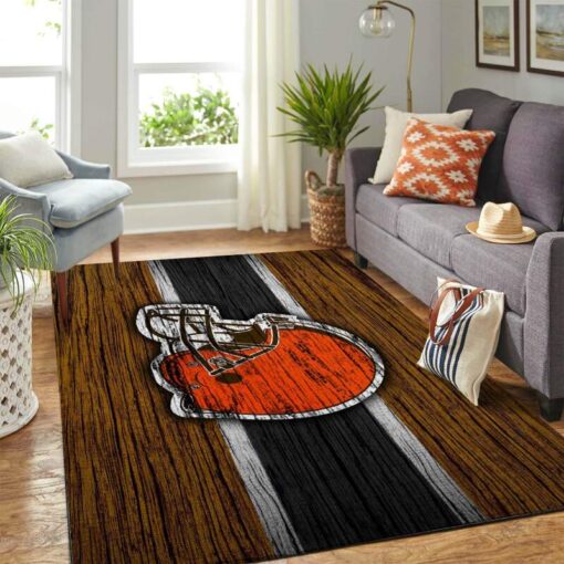 Cleveland Browns Nfl Limited Edition Rug - Custom Size And Printing