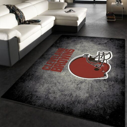 Cleveland Browns Imperial Distressed Rug Nfl Team Logos Area Rug Living Room? Custom Size And Printing