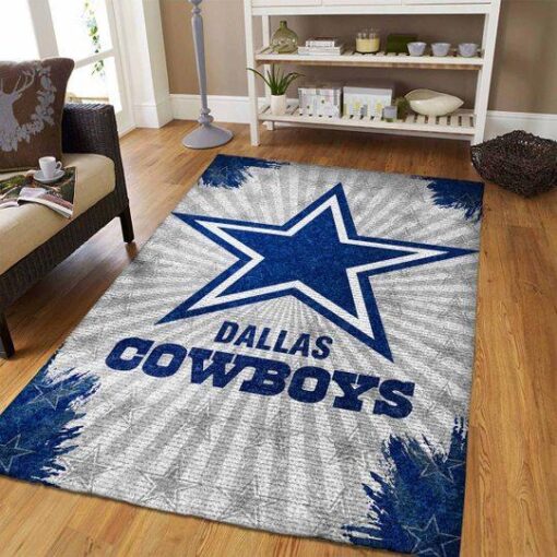 Dallas Cowboys Area Limited Edition Rug Carpet Nfl Football Floor Decor - ? Custom Size And Printing