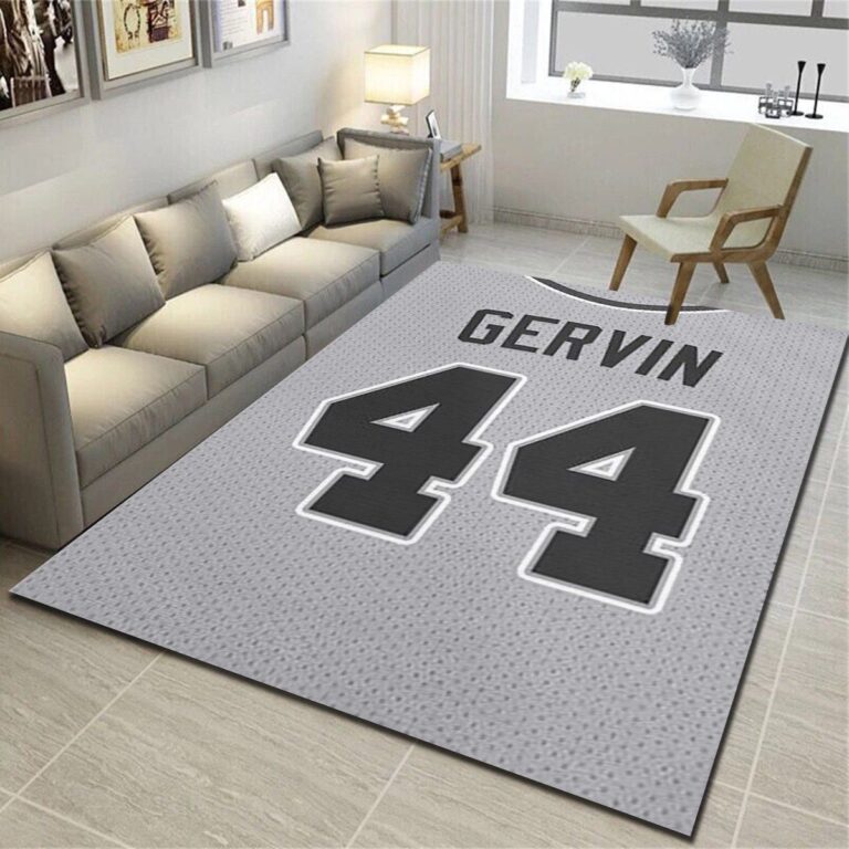 San Antonio Spurs Rug – Basketball Team Living Room Carpet – Custom Size And Printing