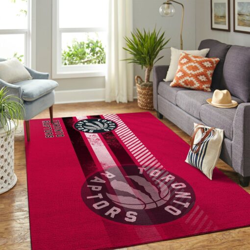 Toronto Raptors Living Room Area Rug - Custom Size And Printing