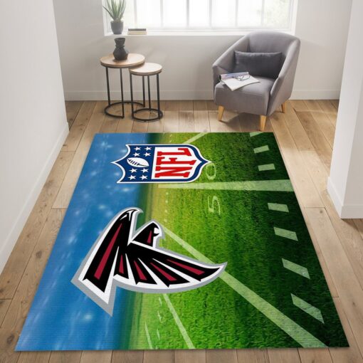 Atlanta Falcons NFL Rug Living Room Rug Home Us Decor - Custom Size And Printing