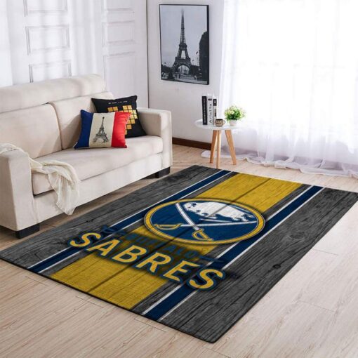 Chicago Bears Nfl Team Logo Helmet Nice Gift Home Decor Rectangle Area Rug Living Room Rug - Custom Size And Printing