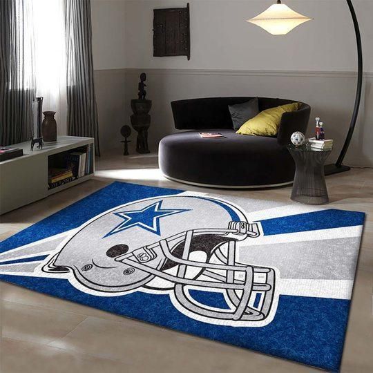 Dallas Cowboys Area Rug Nfl Football Floor Decor - Peto Rugs