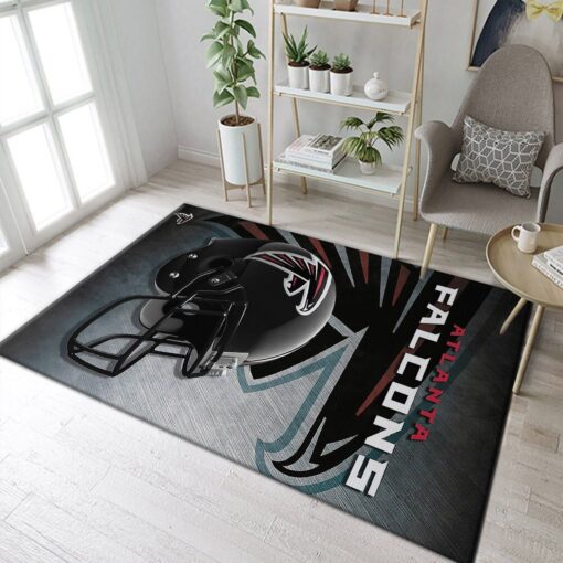 Atlanta Falcons NFL Team Home Decor Area Rug Rug - For Living Room Rug Home Decor - Custom Size And Printing