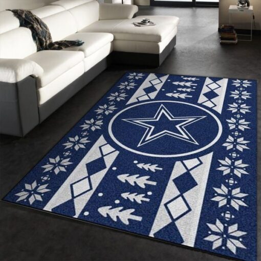 Dallas Cowboys Nfl Area Rug Carpet, Living Room Rug - Family Gift Us Decor - Custom Size And Printing
