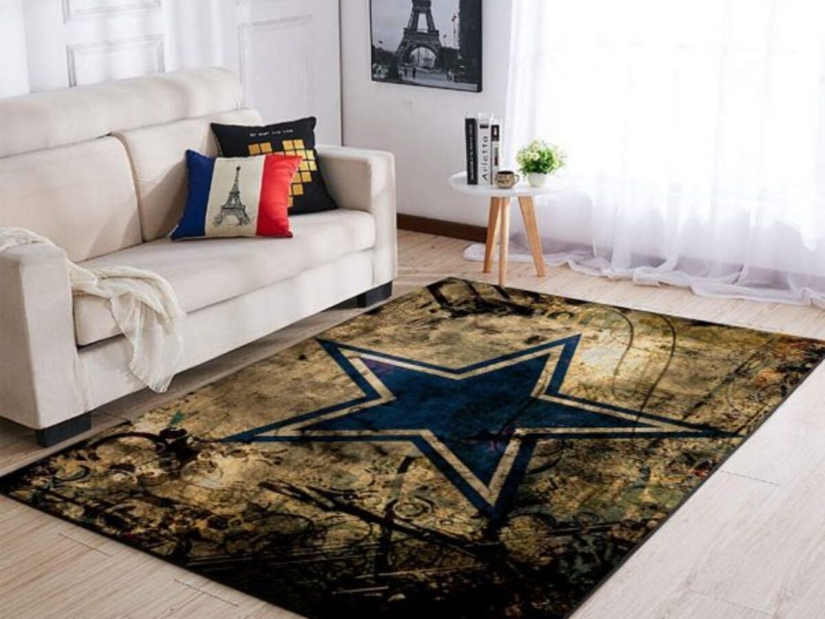 Dallas Cowboys Rug 4'X 6'