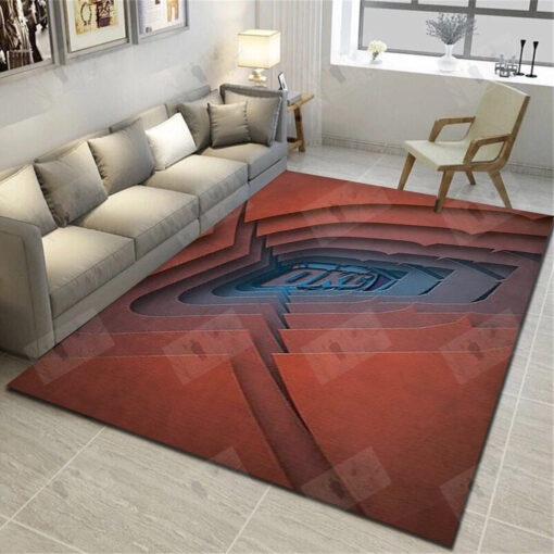 Oklahoma City Thunder Rug - Basketball Team Living Room Bedroom Carpet - Custom Size And Printing