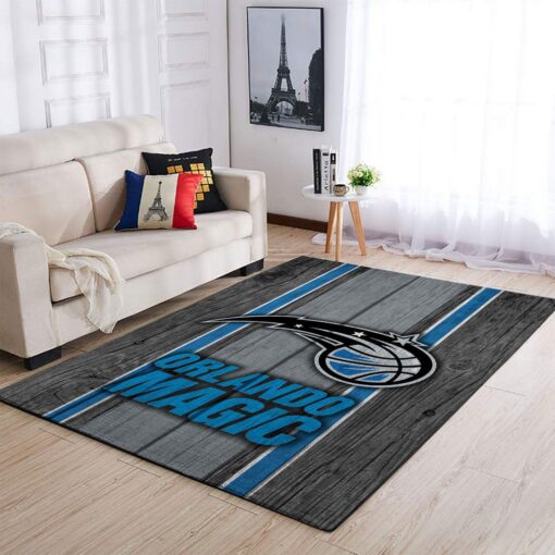 Orlando Magic Living Room Area Rug - Custom Size And Printing