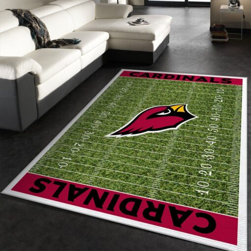 NFL Team Logo Arizona Cardinals Rug - Custom Size And Printing