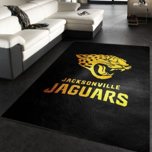 Jacksonville Jaguars Nfl Area Rug For Christmas, Living Room Rug - Floor Decor Home Decor - Custom Size And Printing