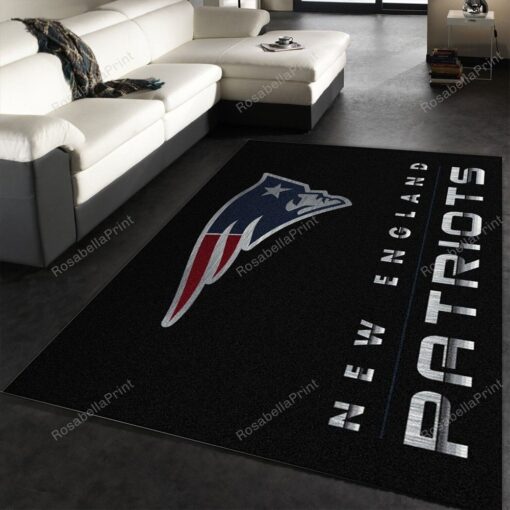 New England Patriots Imperial Chrome Rug Nfl Area Bedroom Area Rugs