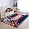 New England Patriots Nfl Team Logo Helmet Nice Gift Area Rug New England Classic Agra Rug Fit Center Rugs