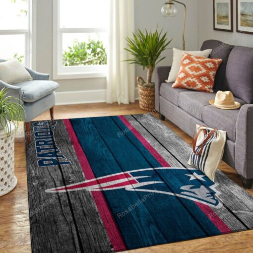 New England Patriots Nfl Team Logo Wooden Style Style Nice Gift Area Rugs New England 8 Foot Rugs Elegant Rug Shampooers For Carpet Pet