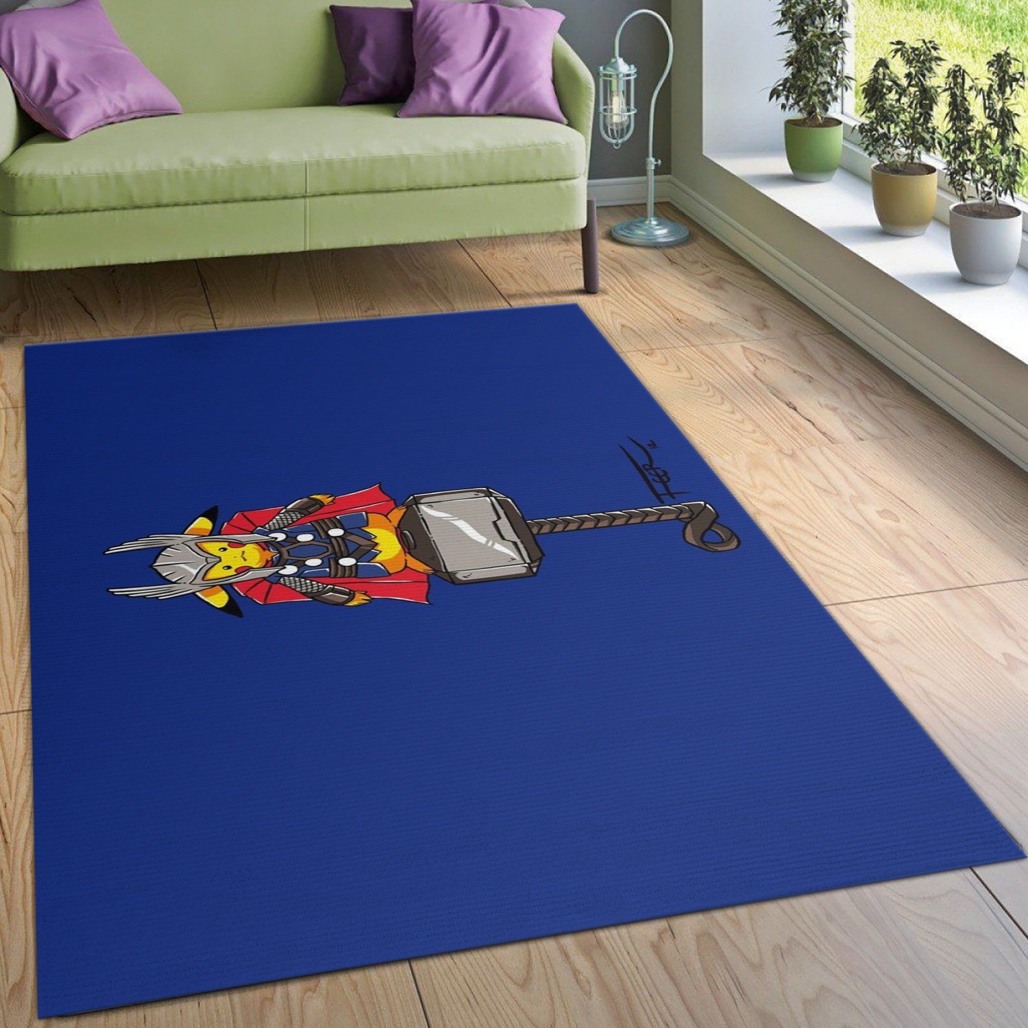 Thor Pikachu rug