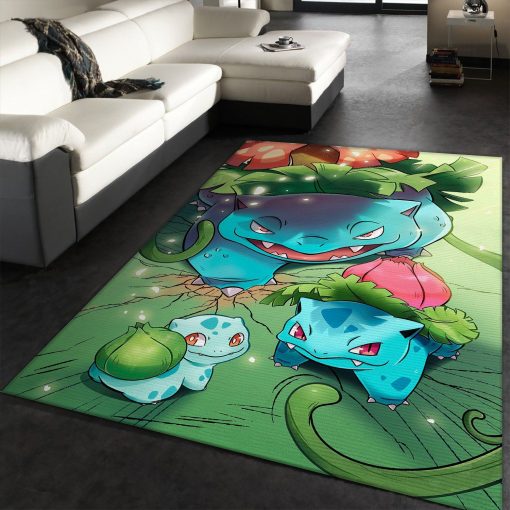 IVYSAUR BULBASAUR VENUSAUR RUGS – CUSTOM SIZE AND PRINTING