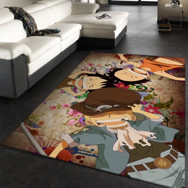 One Piece Luffy child rug