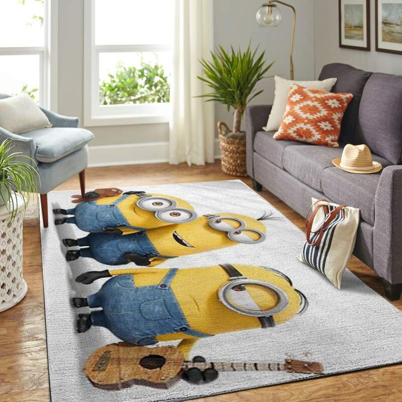 DESPICABLE ME: MINION LIVING ROOM AREA RUG – CUSTOM SIZE AND PRINTING