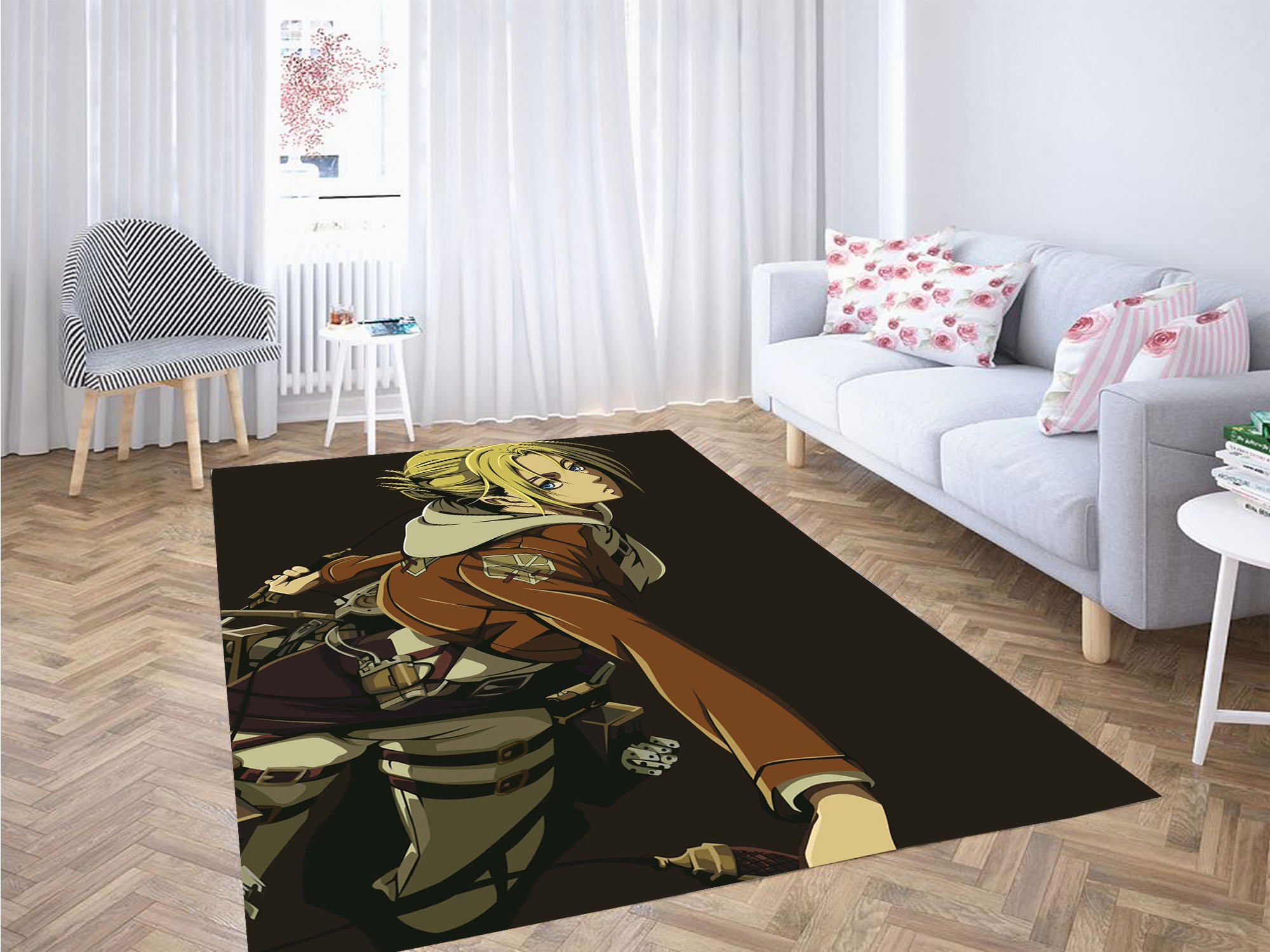 ANNIE LEONHART ATTACK ON TITAN RUGS – CUSTOM SIZE AND PRINTING