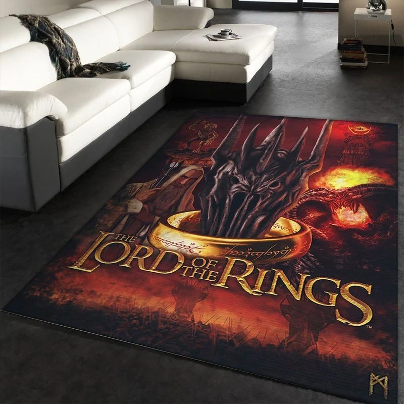 THE LORD OF THE RINGS DISNEY AREA RUG LIVING ROOM RUG – CUSTOM SIZE AND PRINTING