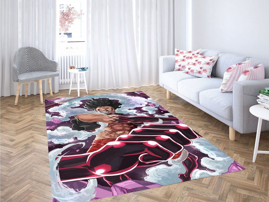 Monkey D.Luffy living room rug
