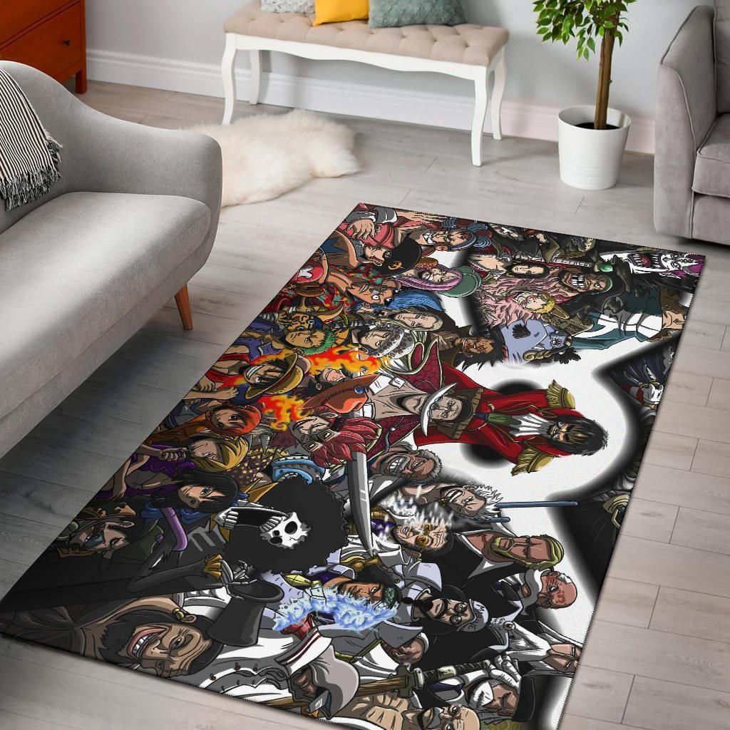 One Piece all characters rug