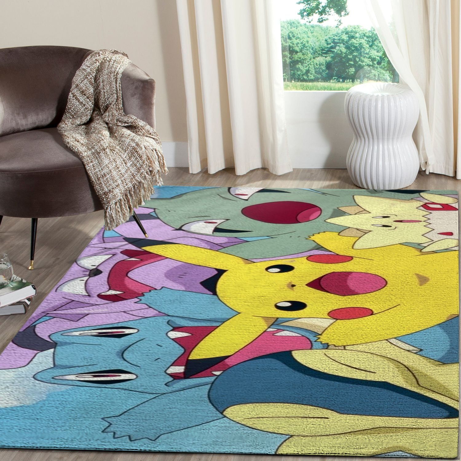 Pikachu and Friends rug