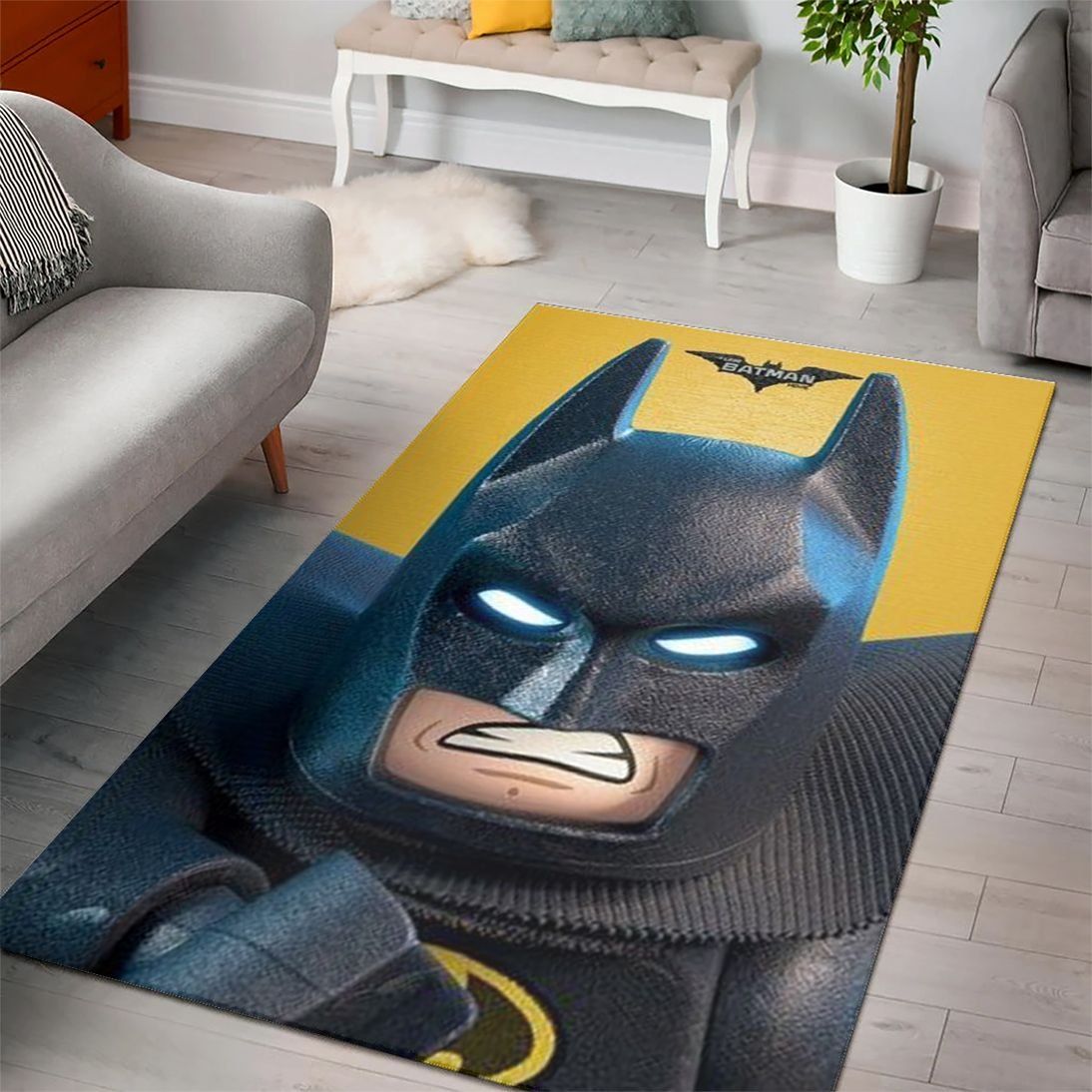 THE LEGO BATMAN MOVIES COLLECTION AREA RUGS LIVING – CUSTOM SIZE AND PRINTING