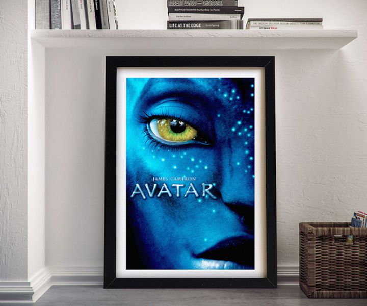 Avatar movie poster framed wall