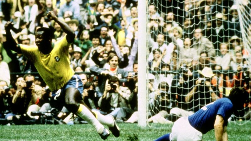 Pele's 1970 world cup heroes