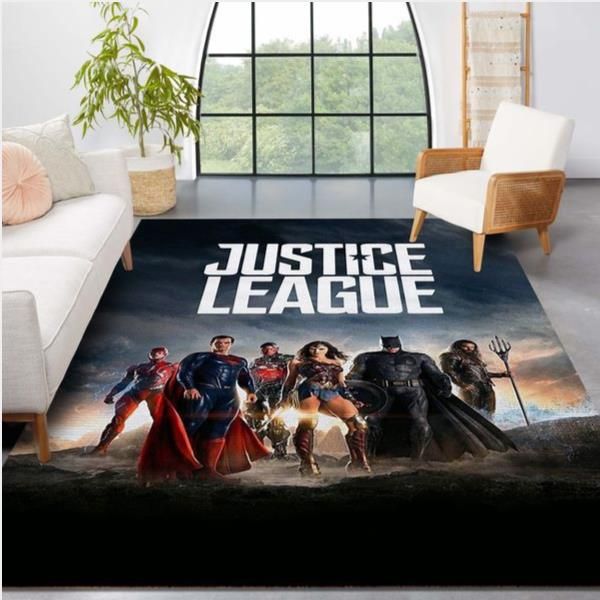 JUSTICE LEAGUE DC COMIC MOVIES AREA RUGS LIVING ROOM CARPET FN261206 LOCAL BRANDS FLOOR DECOR THE US DECOR