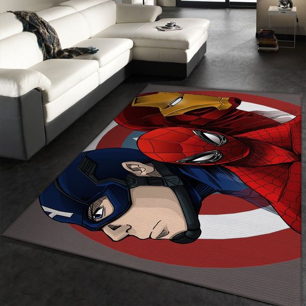 MARVEL CIVIL WAR RUG – CUSTOM SIZE AND PRINTING