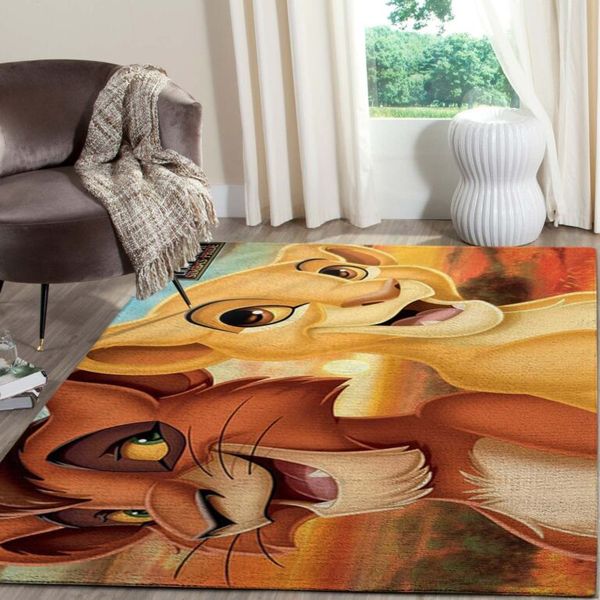 THE LION KING AREA RUGS LIVING ROOM CARPET FN051228 LOCAL BRANDS FLOOR DECOR THE US DECOR – CUSTOM SIZE AND PRIN