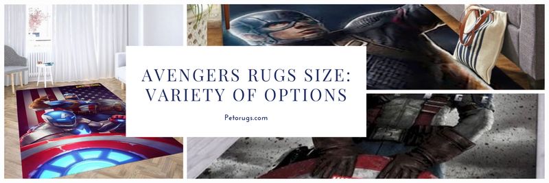 Avengers Rugs Size: Variety of Options