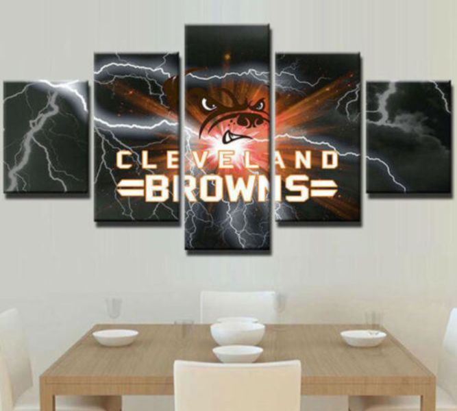 Cleveland Browns Man Cave Flag - Dragon Sports