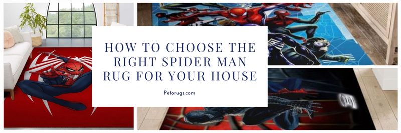 How To Choose The Right Spider Man Rug For Your House