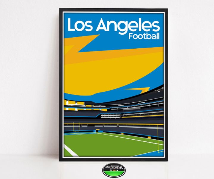 Los Angeles Chargers Team logo artwork 