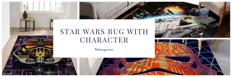 Star Wars Rug with Character