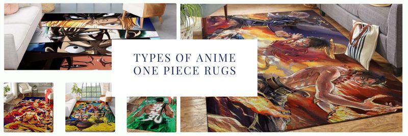 Types of Anime One Piece Rugs