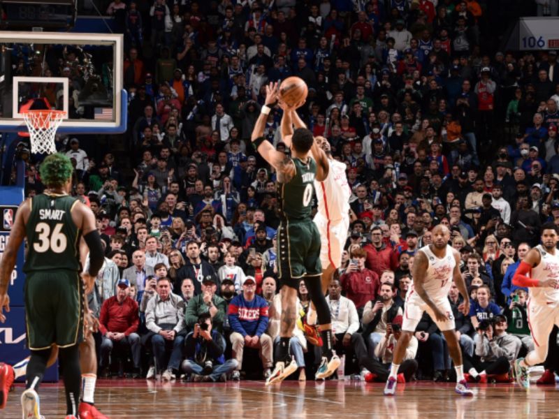 Jayson Tatum 3-Pointers How the Celtics Boston Unlocked The Game-Winning Moment Against Philly!