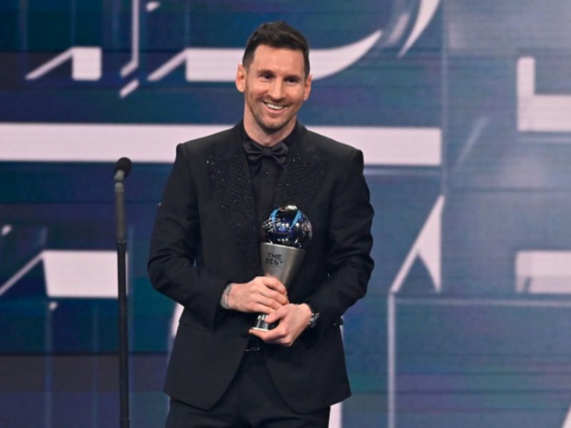 Lionel Messi Wins FIFA's Best Men's Player of the Year, Outshining Kylian Mbappé and Karim Benzema