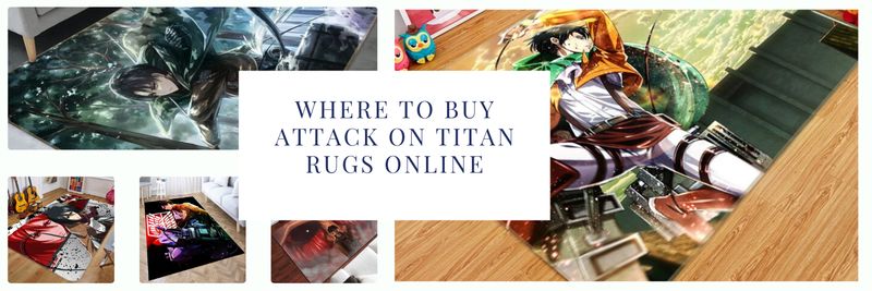 Where to Buy Attack on Titan rugs Online