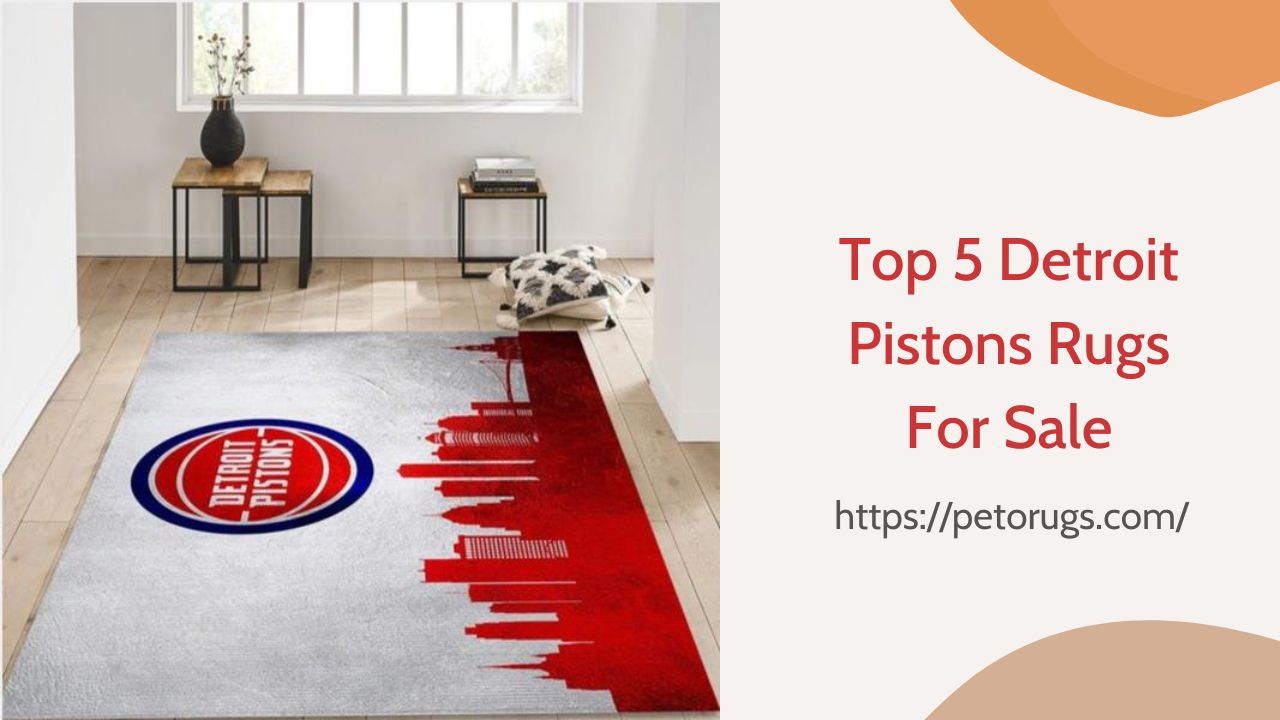 top 5 detroit pistons rugs for sale