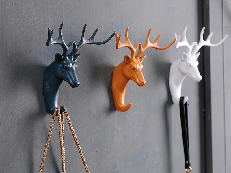 Deer Wall Hooks - Deer Hunting Decor Ideas