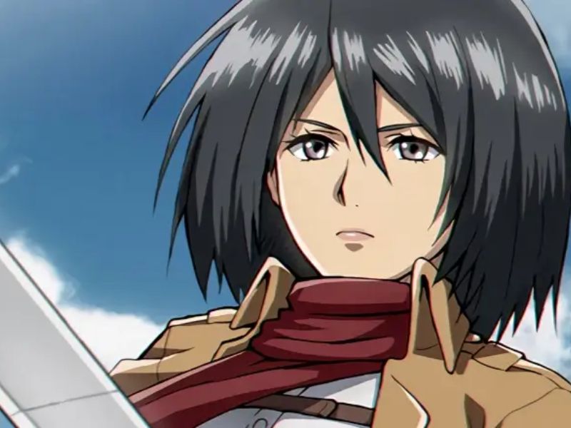 Mikasa Ackerman - Top 10 Strongest Attack On Titan Characters