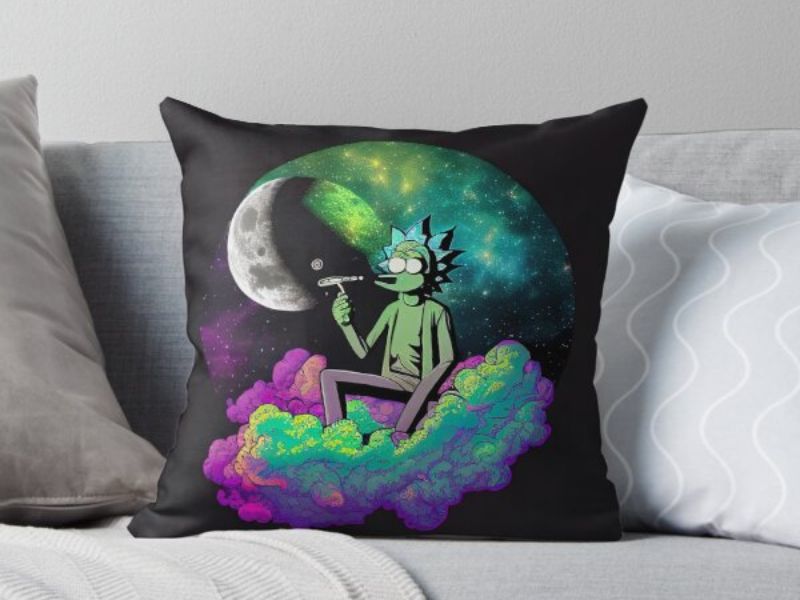 Rick and Morty Throw Pillows - Rick And Morty Decoration Ideas